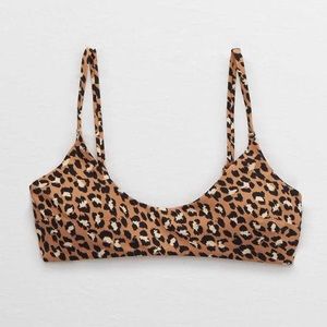 Aerie leopard swim top